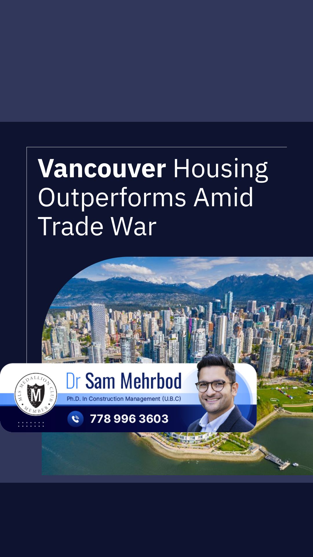 Vancouver Housing Outperforms Amid Trade War