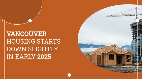Vancouver Housing Starts Down Slightly in Early 2025