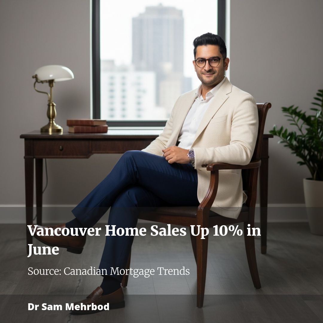 Vancouver-area home sales up nearly 10% in June amid broad increase in demand