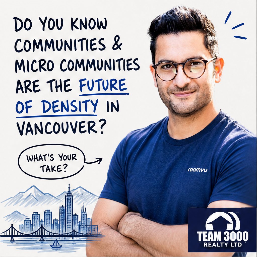 Do you know the communities and micro communities are the future of density in Vancouver? The city recently passed the law that is focusing on micro villages and micro communities instead of