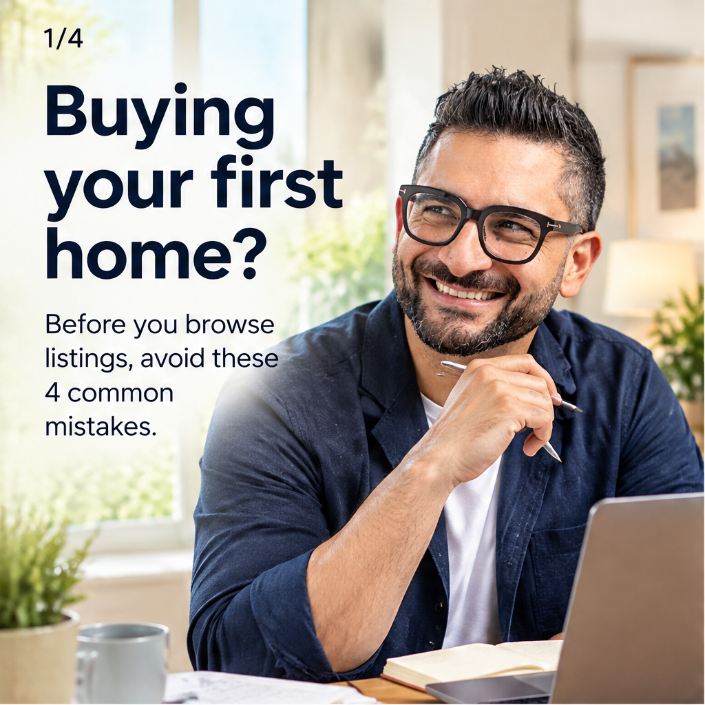 Before You Browse: 4 First-Time Buyer Mistakes